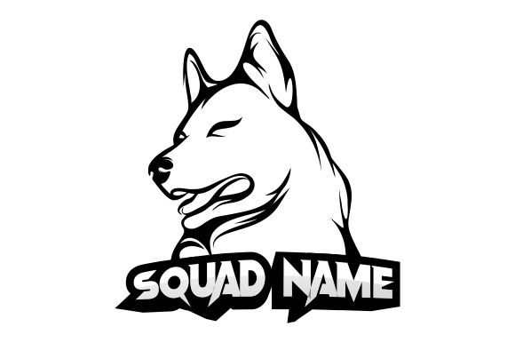 Download Dog Illustration for E-sport Logo - Illustration Collection