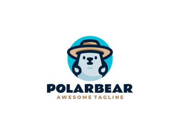 Download Polar Bear Mascot Cartoon Logo - Cartoon Collection
