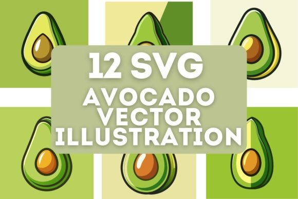 Download 12 Cartoon Avocado SVG - Cartoon Collection
