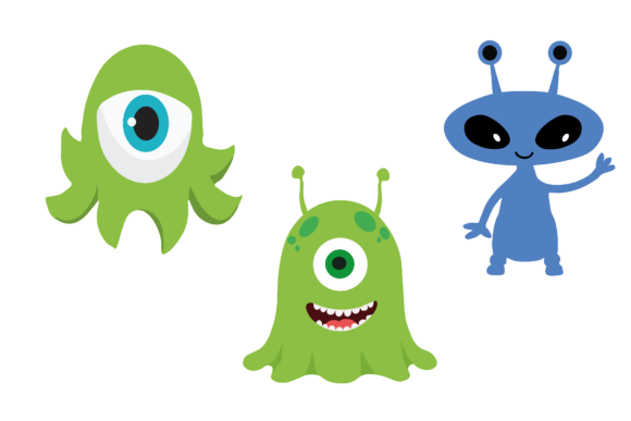 Download Monster and Alien Illustration - Illustration Collection