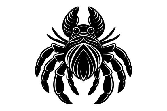 Download Cute Hermit Crab Silhouette Illustration - Illustration Collection