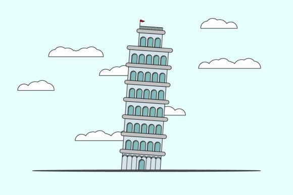 Download Pisa Tower Illustration Vetor - Illustration Collection