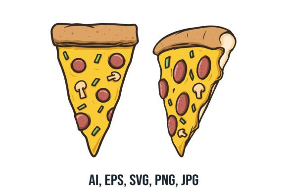 Download Pizza Vector Drawing - Drawing Collection