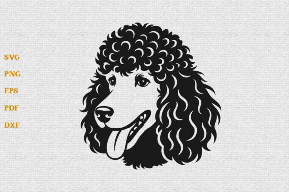 Download Peeking Poodle Dog Head SVG Funny Animal - Dog head Collection